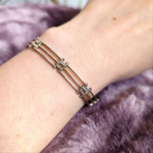 italian silver bracelet   